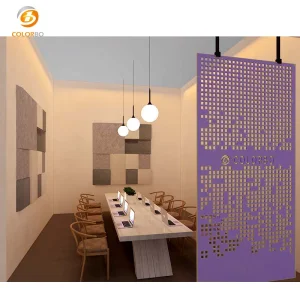 Polyester Acoustic Panels Partition Screen