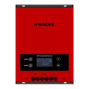 Ipandee Factory 60A 12V/24V/36V/48V Mppt Solar Charge Controller 48V For Telecom Projects