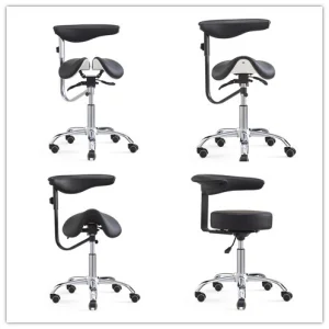 Ergonomic Saddle Stools for Dental Nurses with Body Support Arm