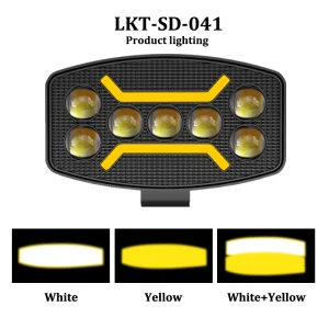 Car LED Work Lights Fog/Driving/Spot Light 12V-24V 50W