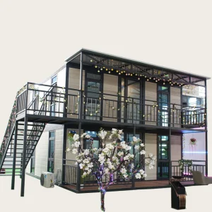 Expandable Modular Building with Kitchen and Bathroom Facilities