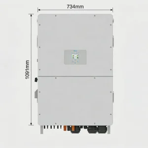 Deye Invt Afore 120/125kw Inversor Solar Industrial