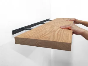 Custom Beech Wood Floating Shelf