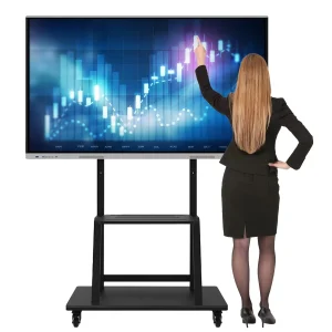 OEM 55" 65" Inch UHD 4K Display Smart Flat Touch Panel Education Interactive Digital Whiteboard System for Kids