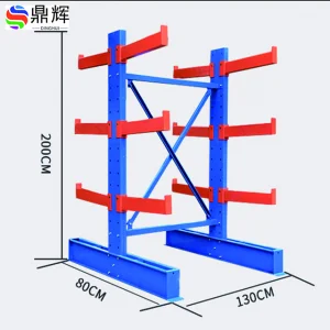 Warehouse Storage Cantilever Racking Rebar Shelf