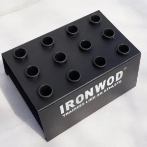 Sport Machine12 Holes Barbells Holder for Bar Storage