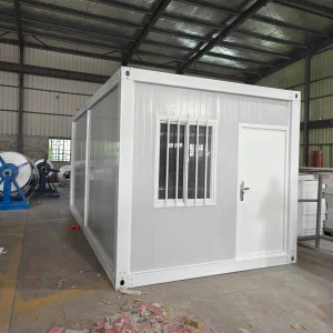 20ft and 40ft Demountable Sea Container Modular Cabins Prefabricated Flat Pack Homes for Camping Stores or Villas
