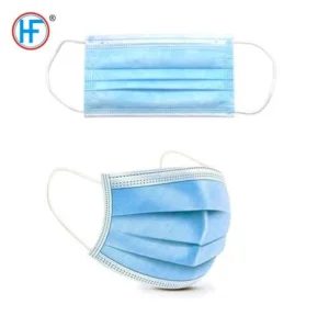 Mdr CE Approved 3 Ply Sterilization Hengfeng Nonwoven Fabir Surgical Disposable Medical Face Mask