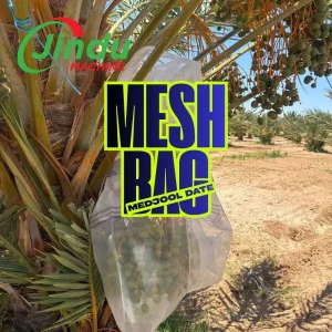 90X110cm Saco de Malha para Datas de Alta Resistência Rede de Palma de Data Repelente de Chuva UV Estabilizado para Datas Medjool Cultivador de Frutas
