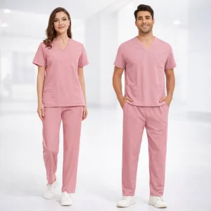 أطقم مخصصة من الملابس الطبية القابلة للتخصيص للتمريض، متينة، مصنوعة من قماش صوف، مصممة للاستخدام في المستشفيات والرعاية الصحية