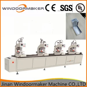 UPVC Window Four Head Welding PVC Window Making Machine Four Head Welding Machine for PVC Profile Processing