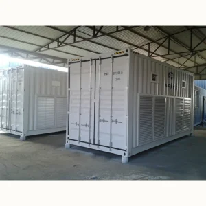 372kwh Sistema de Armazenamento de Energia com Bateria de Alta Tensão com Resfriamento Líquido, Sistema de Baterias, Armário Externo