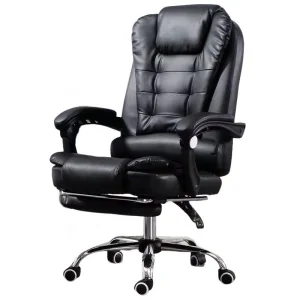 Wholesale High-Back Executive Office Chair Comfortable Ergonomic Boss Leather Swivel Revolving Design Modern Mesh PP Material