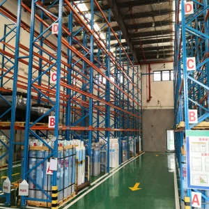 Modular Beam Type Heavy Duty Pallet Shelving for Warehouse Storage Application