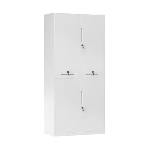 Metal Steel Filing Cabinet with Drawers Office Storage Locker Drawer Slides Office Furniture Use Books Office Supplies