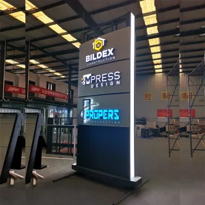 Wholesale Illuminated Pylon Signs