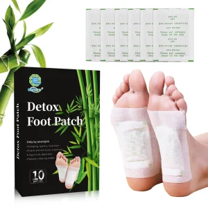 Support Customize OEM ODM Service Deep Cleaning Foot Patch Natural Herbal Bamboo Vinegar Detox Foot Patches