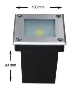 إضاءة حديقة LED مربعة من البلاستيك 220V 11W COB LED RGB<Sb8313-11W>