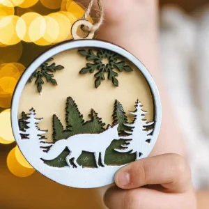 DIY Christmas Ornament Toddler Wood Toys