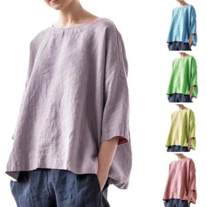 OEM/ODM Women's Polyester Cotton Regular Top