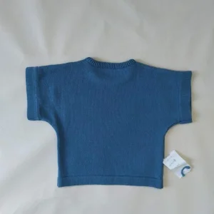 Camiseta de algodón orgánica ecológica para niños, sostenible, camiseta personalizada para niños