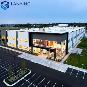 Free Design Prefabricated Steel Modern Industrial Workshop