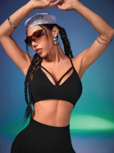 Women's High Support Sports Bra - Lightweight &amp; Chafe-Free for Active Lifestyles