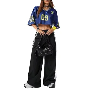 Innovative Women Breathable Streetwear Short Softball Jerseys