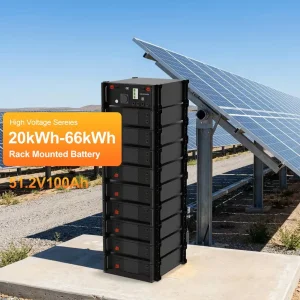Rack mounted battery
