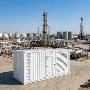 1600kw Generador de Biogás Natural Biomasa/LPG/Propano Silencioso de Alta Potencia Contenedor de Doble Combustible Aguas Residuales Coke Syngas Gas de Madera Fabricante para Escuela, Edificio de Oficinas