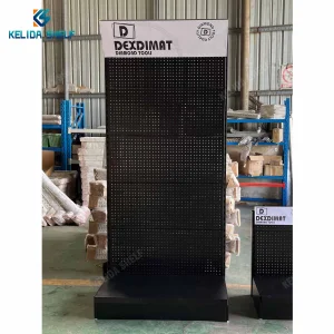 Tool Shop Pegboard Shelf Tools Hardware Store Products Retail Display Shelves Metal Peg Board Display Stand