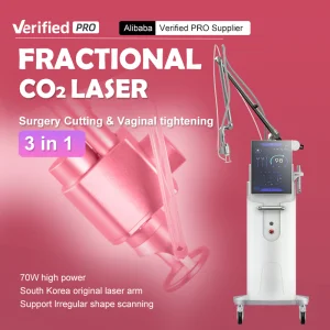 Medical CE RF Tube Fractional Co2 Laser Vaginal Tightening Machine