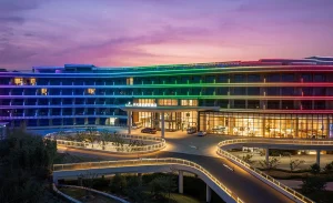 Versatile H-Section Steel Structure Resort Hotel with Free Quote Services