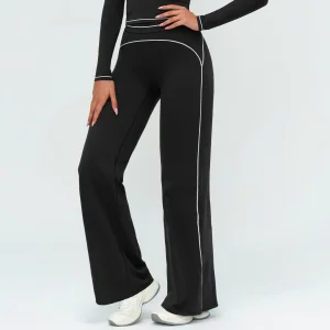 Pantalones de yoga de pierna ancha