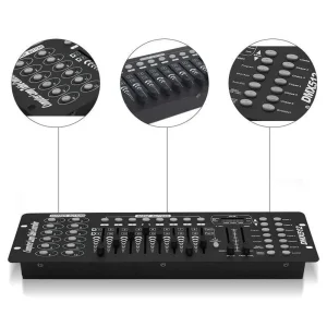 Small DMX LED Light Control Professional 192 Channel LED Stage Light Dimmer DMX512 Console DMX 512 Controller