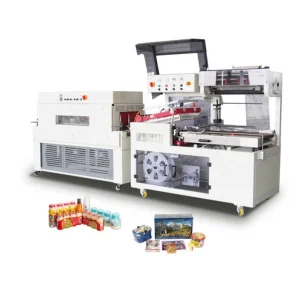 L-Shape Cutting Sealing Heat Shrinking Packing Machine Brazil