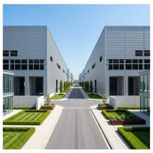 Low Cost Prefabricated Light Steel Structure Workshop