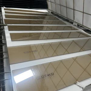 Premium Silk Screen Printed Glass Display for Home Appliances