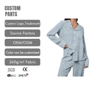 Breathable Pajamas Set Customized for Women