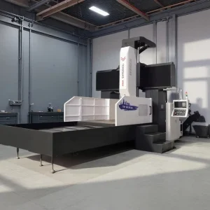 Heavy Duty 3 Axis Gantry Milling Machine Aluminum Automotive Components Siemens BT50 Automatic Tool Changer CE Certification