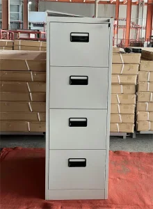Sturdy 0.6mm Thickness Professional Steel Drawer Filing Cabinet for Medical Facility