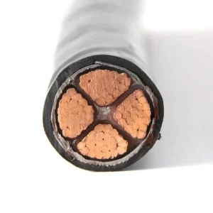 كابل RV-K 1*70 1*95 1*120 1*150 موصل نحاسي مع عزل PVC لتطبيقات محطات الطاقة