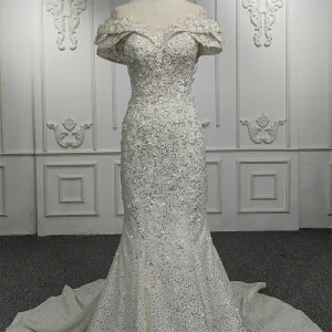 Elegantes Vestidos de Cuentas Sirena