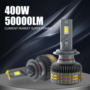400W 50000LM H7 H4 H11 Led Headlight