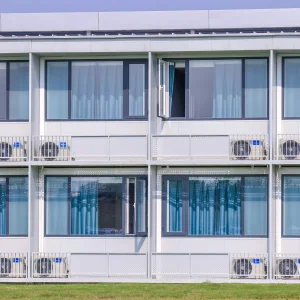 Shelter for Accommodation Pre Fabricated Metal Office Buildings Construction Prefabricated Classroom Container House