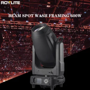 600W LED Frame Light Moving Head Lights Stage Show Lighting DMX 512 Controller Disco Moving Beam Lamp for DJ Party