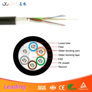Industrial Park Gyfy All-Dielectric Gel Free Single Jacket Fiber Optic Cable