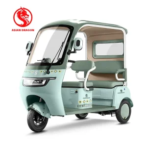 Wholesale ASIAN DRAGON Mint-Green Enclosed Tricycle