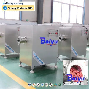 Moedor de Carne Industrial Baiyu para Fabricação de Ração