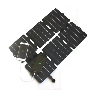 Waterproof 30W Foldable ETFE Solar Panel Charger 5V Dual USB DC12V Output Portable 12V Battery Charger